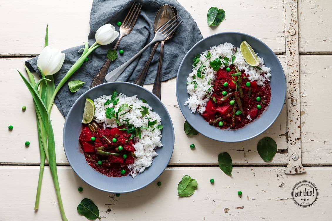 Rote Bete Curry