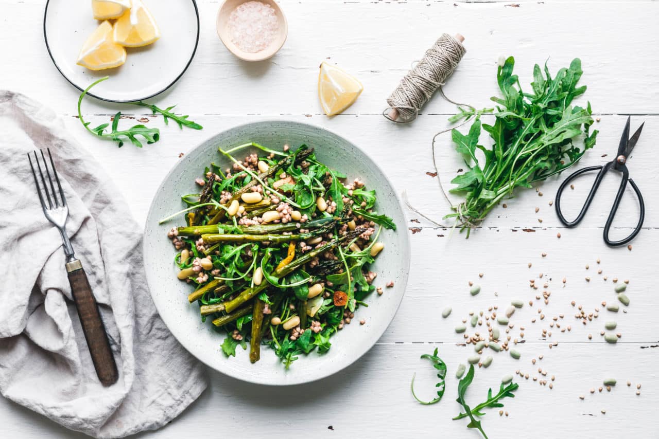 Buchweizensalat mit Rucola