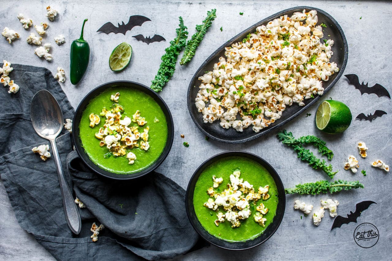 Erbsen-Grünkohlsuppe