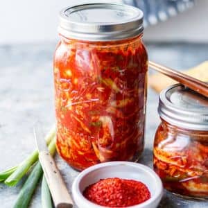 Veganes Kimchi aus Chinakohl